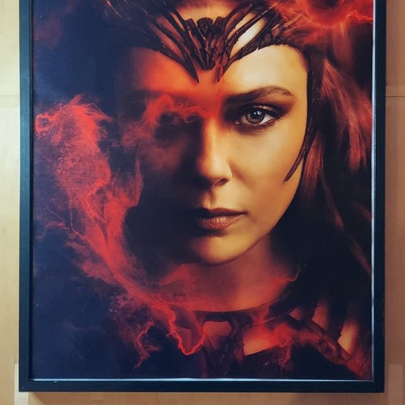 Scarlet Witch silk canvas Fabric Poster (36" x 24") - Picture 3 of 3